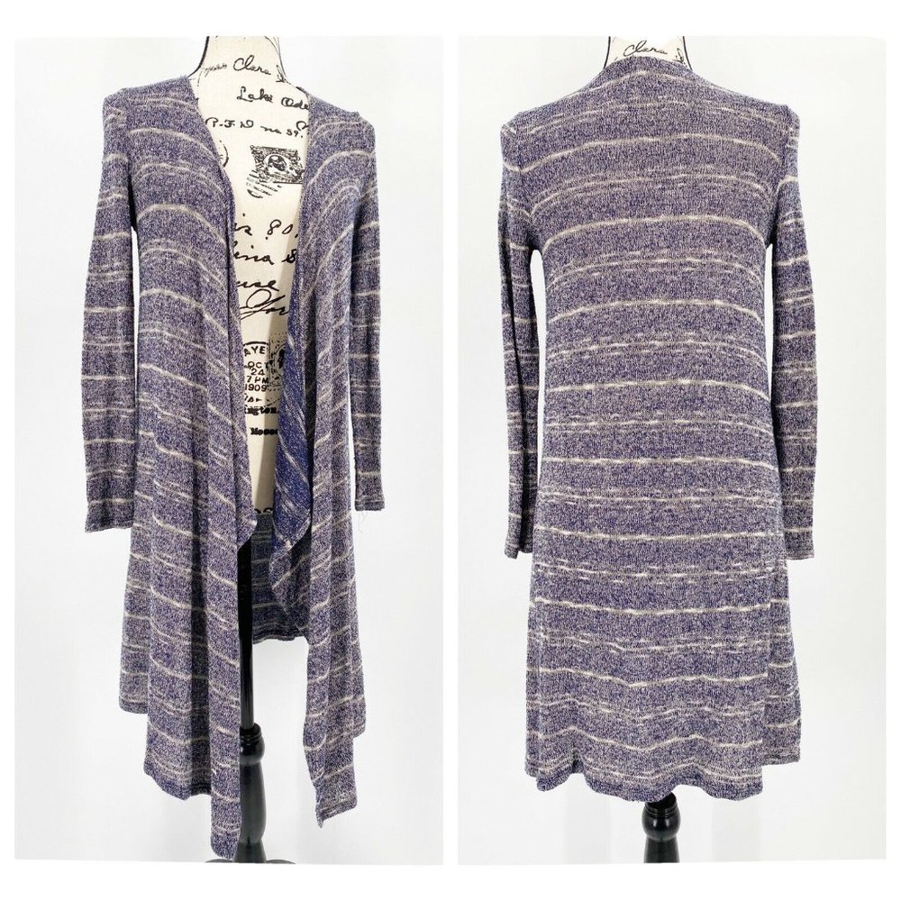 Charlotte Russe Women’s Open Front Long Cardigan Sweater Duster XS